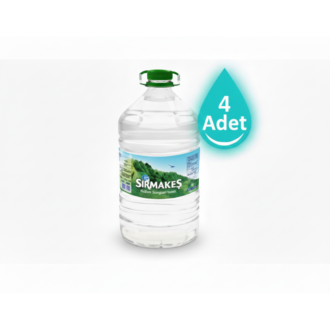 SIRMAKEŞ 5 LT PET 4 LÜ