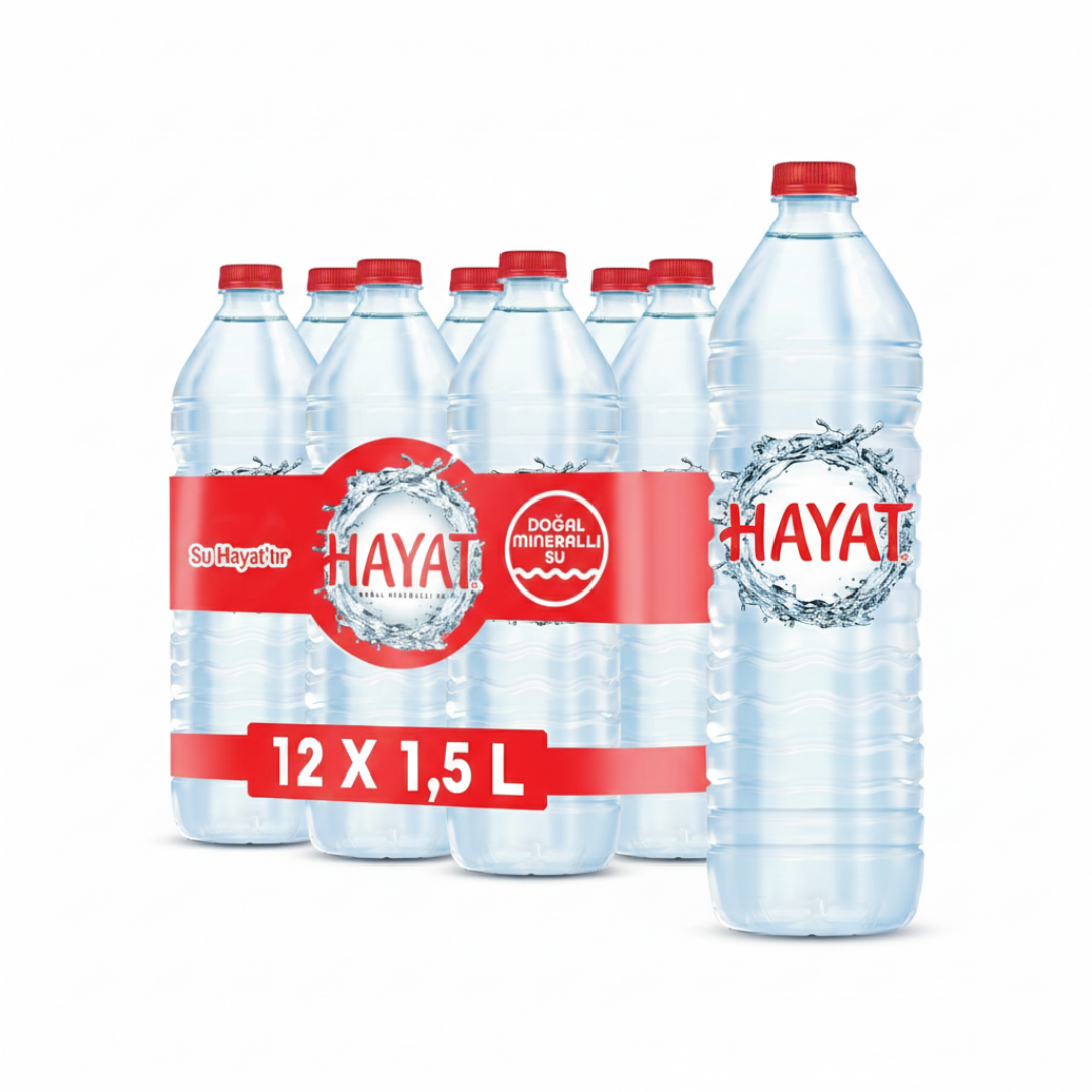 HAYAT 1.5 LT  PET 12 Lİ