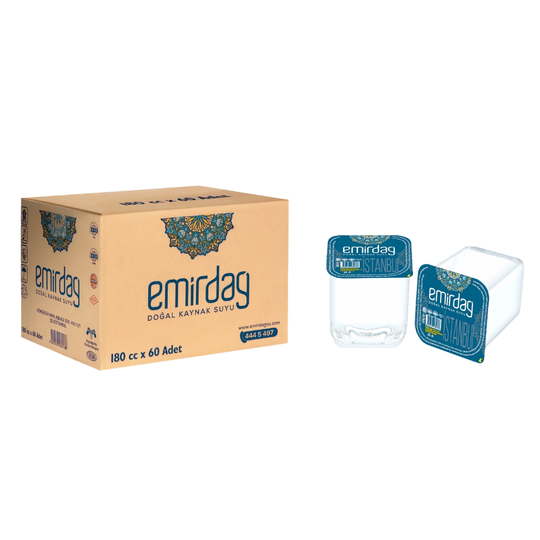 EMİRDAĞ BARDAK SU 180 CC 70 Lİ
