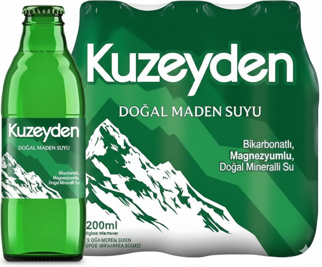 Kuzeyden Doğal Maden Suyu 6 x 200ml